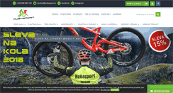 Desktop Screenshot of kubasport.cz